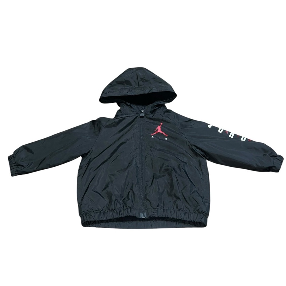 Nike Air Jordan Kids Jacket Size 18M Months Zip Up Pockets Hooded